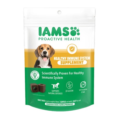 iams dog healthy immune system