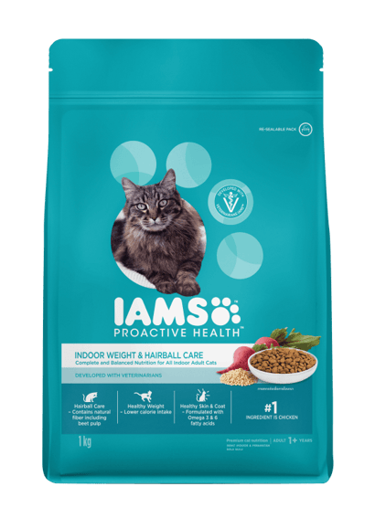 IAMS™ Proactive Health™ Indoor Weight and Hairball Care